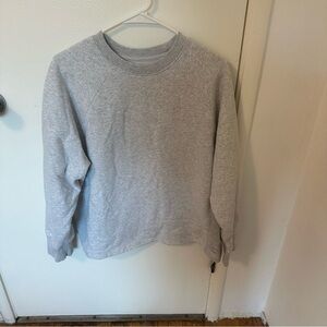 Vuori Light Gray Crewneck Sweater